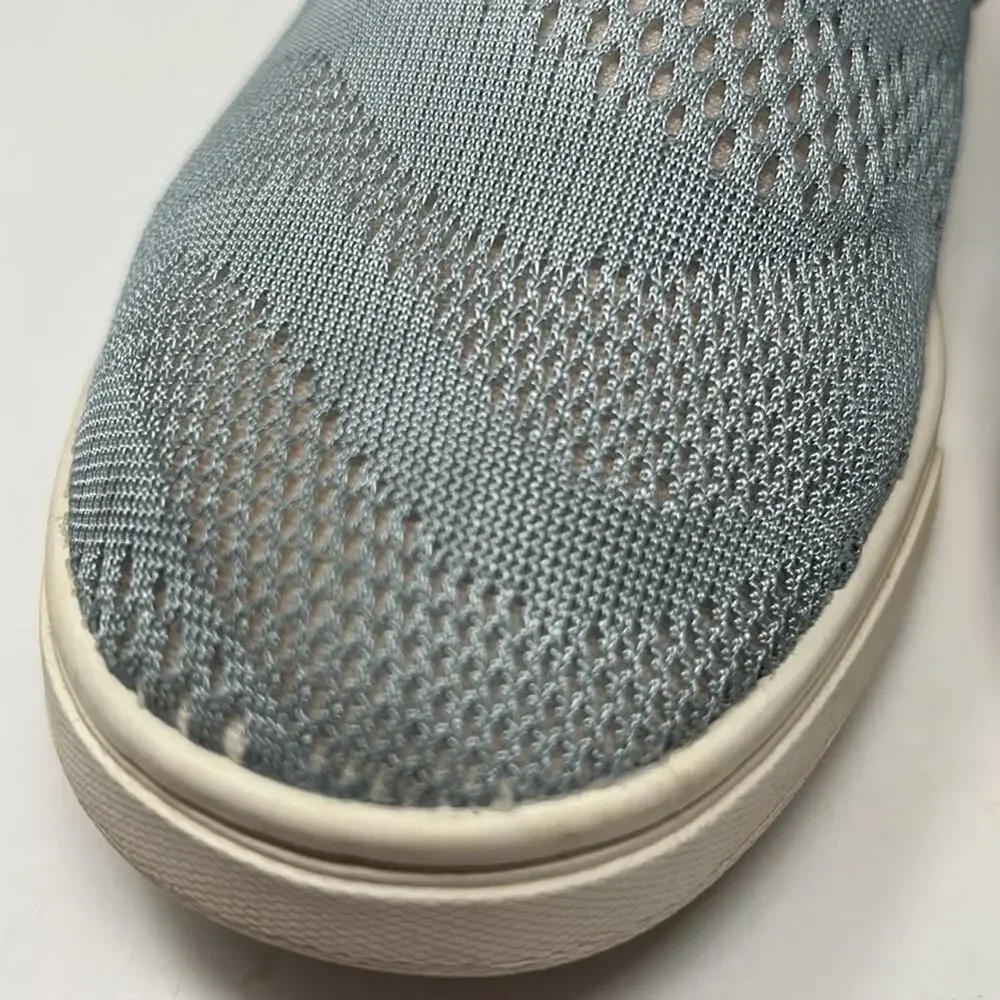 Olukai Women's Pehuea Light Blue Lightweight Slip On Loafer Size 7